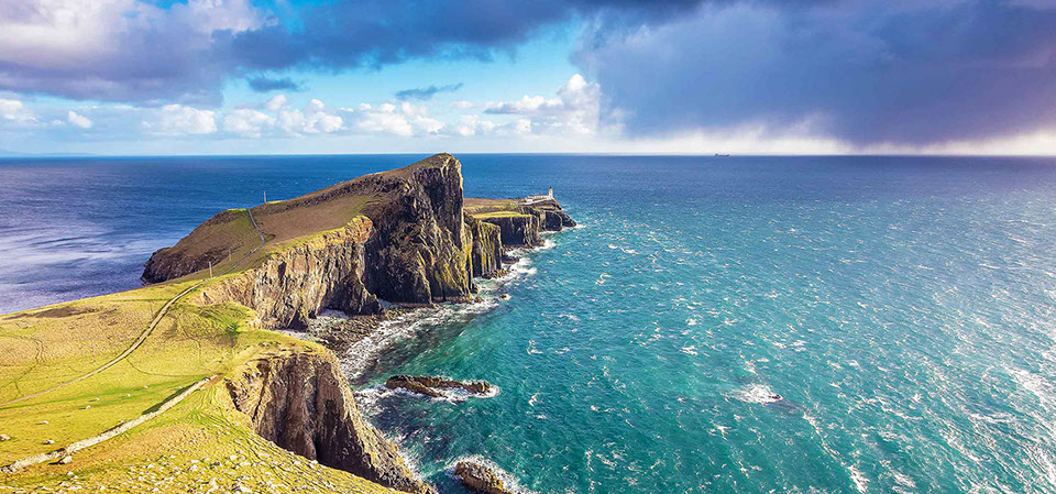 Explore Neist Point Lighthouse when you stay at Taigh Scalpaigh luxury accommodation near Portree