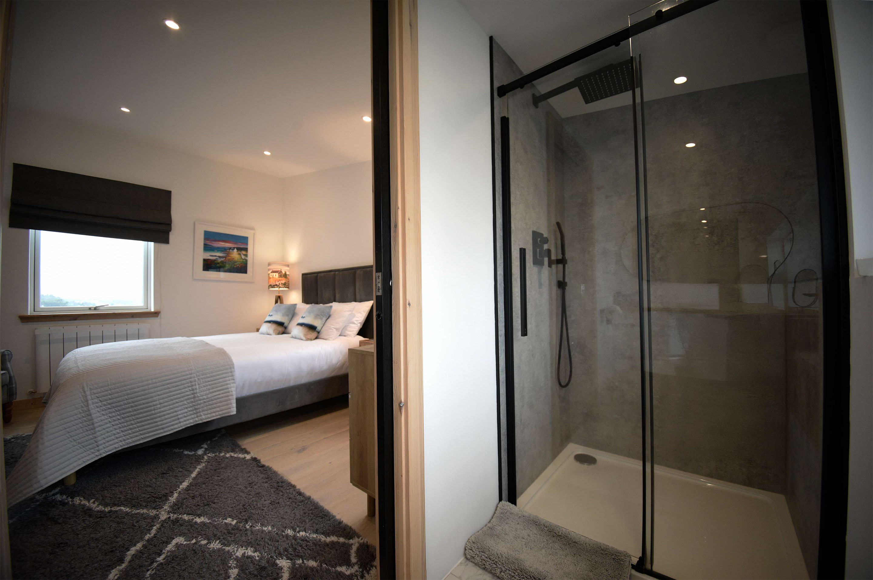 Taransay House Luxury Bed and Breakfast in Portree offers stunning sea views and private balconies