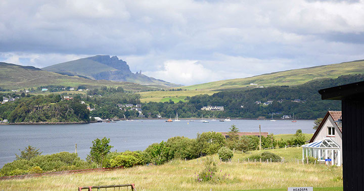 Enjoy stunning sea views of the Isle of Skye when you stay at Taigh Scalpaigh bed and breakfast accommodation