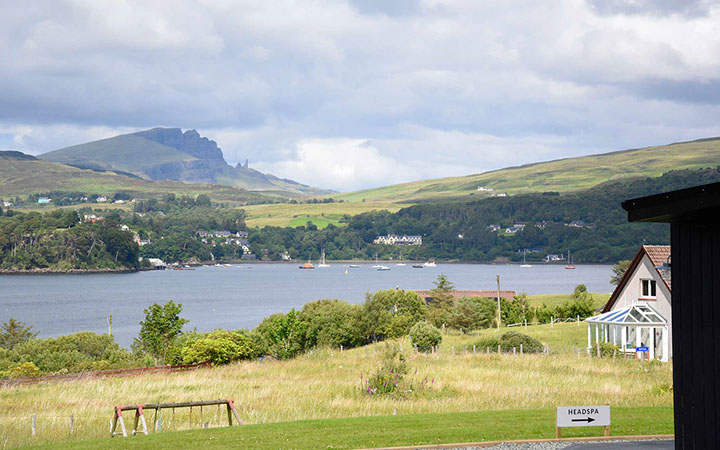 Taigh Scalpaigh luxury bed and breakfast accommodation with sea views of Portree Bay