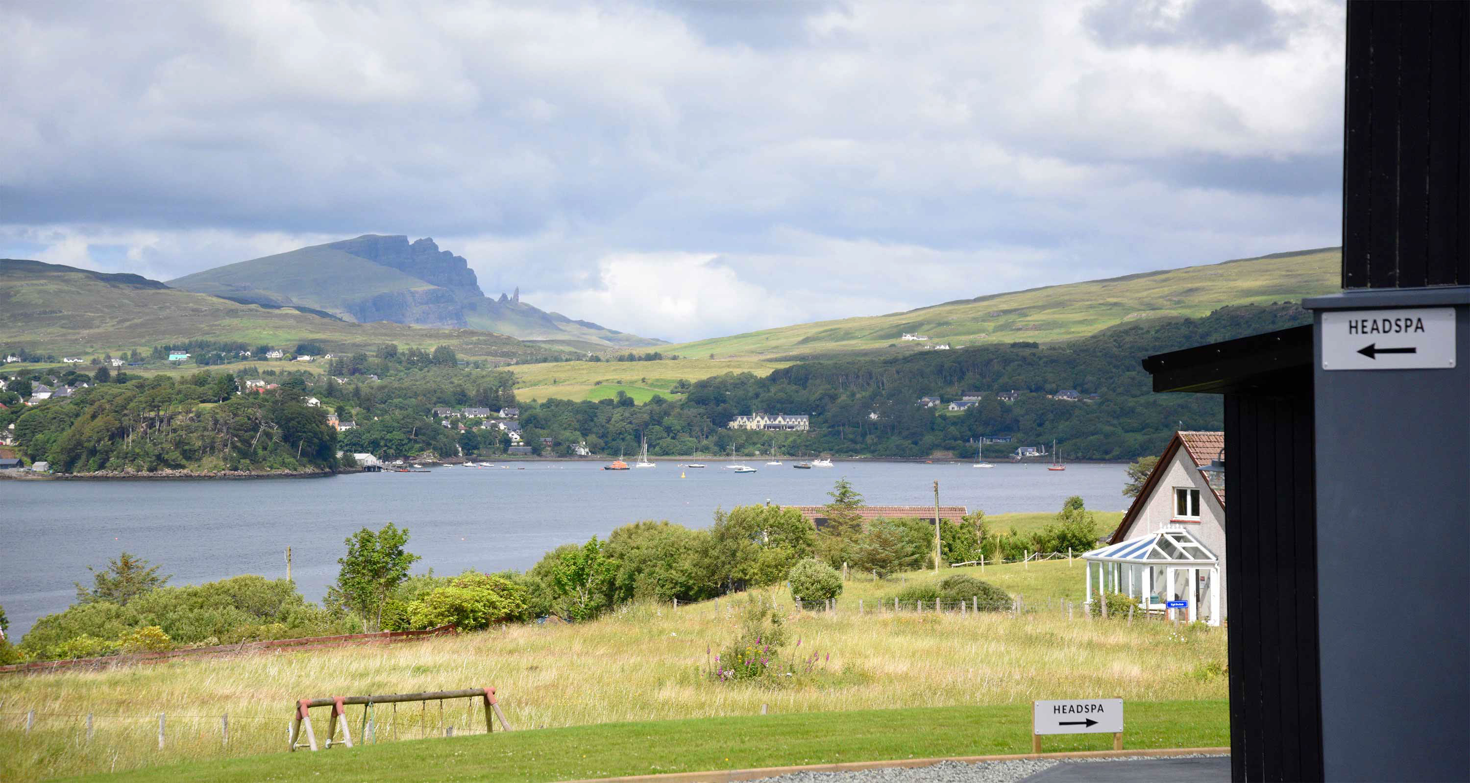 Taransay House Luxury Bed and Breakfast in Portree offers stunning sea views and private balconies