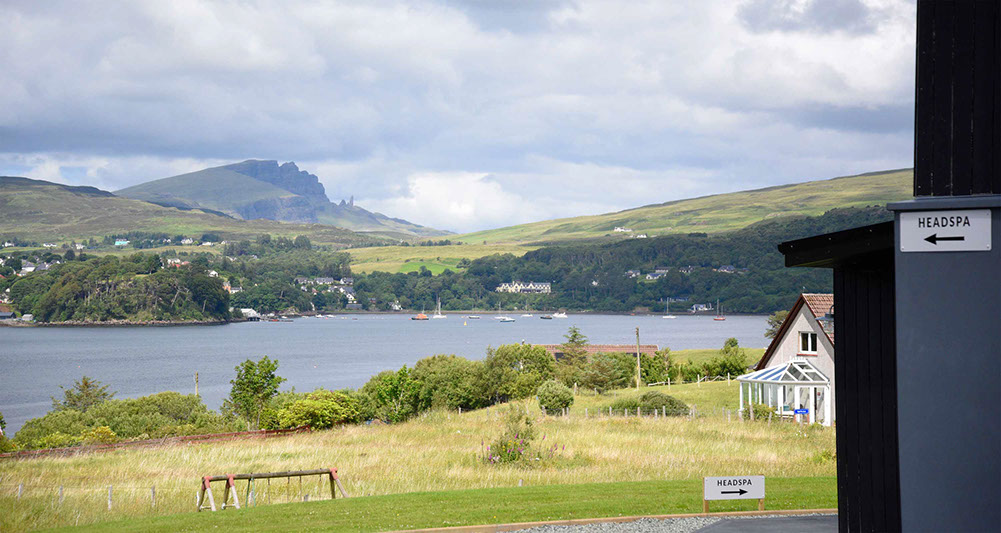 Enjoy stunning sea views of the Isle of Skye when you stay at Taigh Scalpaigh bed and breakfast accommodation